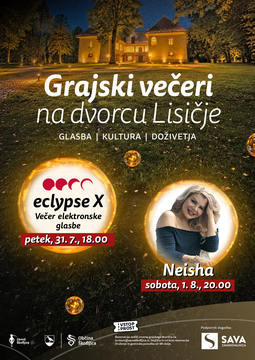 Grajski večeri na dvorcu Lisičje - Večer elektronske glasbe eclypse X